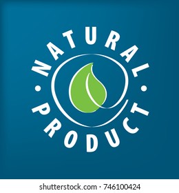 Natural product logo