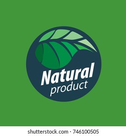 Natural product logo