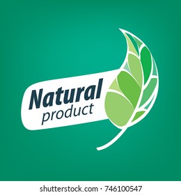 Natural Product Logo Stock Vector (Royalty Free) 746100547