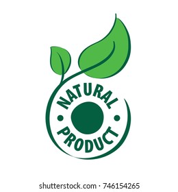 Natural product logo