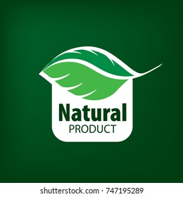 Natural product logo