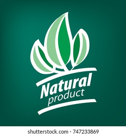 Natural product logo