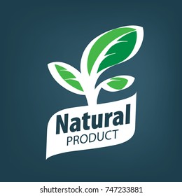 Natural product logo