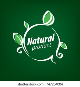 Natural product logo