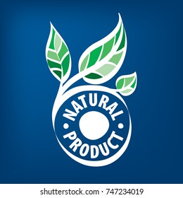 Natural product logo
