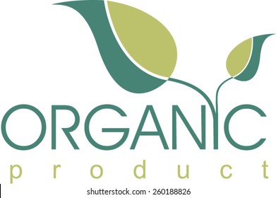 Natural Product Logo Design Stock Vector (Royalty Free) 260188826 ...