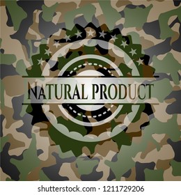 Natural Product on camo pattern