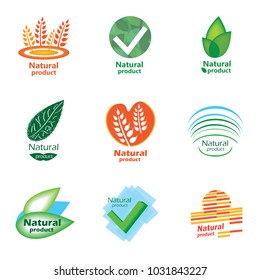 Natural product set logo