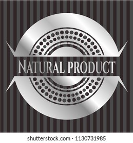 Natural Product silver emblem
