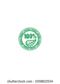 Natural product stamp