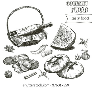 natural products sketches
