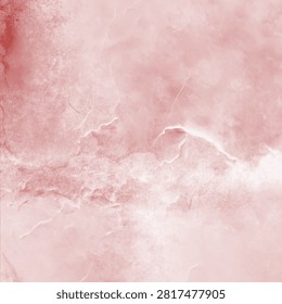 Natural Quartz Marble Background with Delicate Mineral Veins and Blush Surface