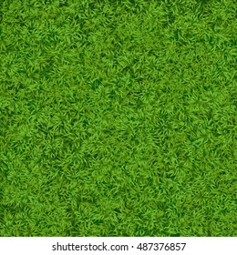 Natural realistic green grass texture background. Soccer grass top template. Football grass, fresh grass top, detailed grass illustration, grass render.