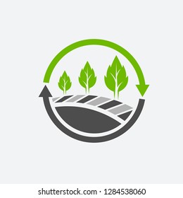 Natural Recycle Vector