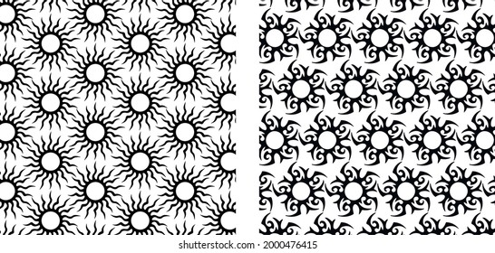 Natural repeat pattern design, Vector pattern design