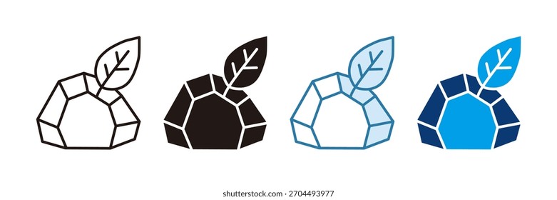 Natural Resource Management Icon Set Multiple Style Collection