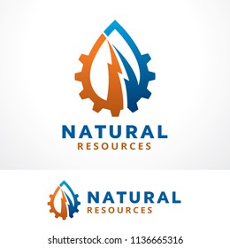 Natural Resources Logo Template Design, Symbol, Icon