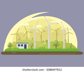 Natural Resources and Renewable Energy Vector