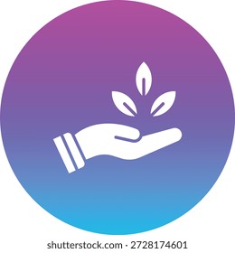 Icono del Vector de Recursos Naturales. Se puede utilizar para aplicaciones de impresión, móviles y de Web.