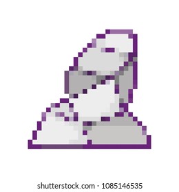 natural rock texture pixel game