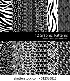 natural safari  pattern