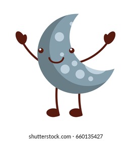 Natural satellite moon comic character