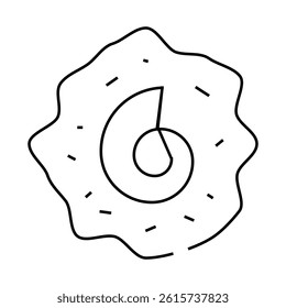 natural science lesson line icon vector. natural science lesson sign. isolated contour symbol black illustration