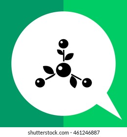 Natural science simple icon