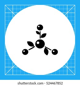 Natural science simple icon