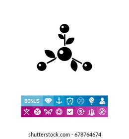 Natural science simple icon