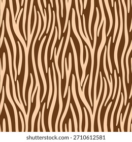 Natural Seamless Abstract Tree Bark or Organic Stripes Pattern. fabric pattern