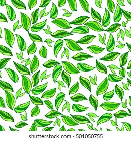 Natural seamless pattern for  eco products design.