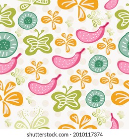 Natural Seamless Pattern for Your Background