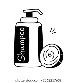 Natural shampoo with onion extracts for hair growth and strength