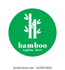 natural and simple bamboo logo