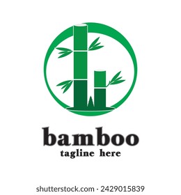 natural and simple bamboo logo