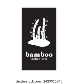 natural and simple bamboo logo
