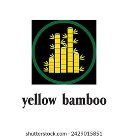 natural and simple bamboo logo