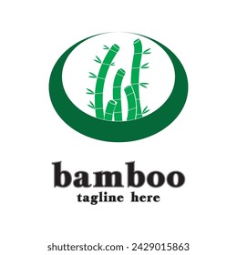 natural and simple bamboo logo