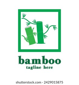 natural and simple bamboo logo