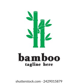 natural and simple bamboo logo