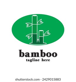 natural and simple bamboo logo