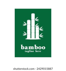 natural and simple bamboo logo