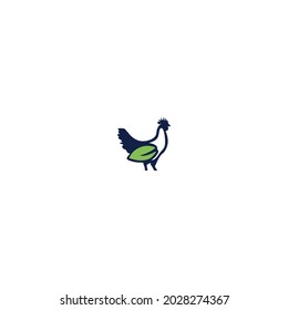 natural, simple, and elegant chicken logo