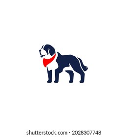 natural, simple, and elegant dog logo