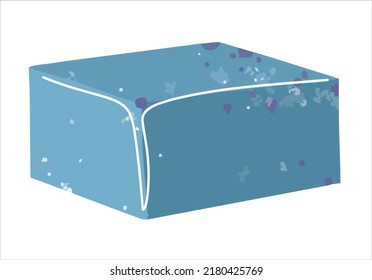 Natural soap on white background. Beauty skin. Skin care. Body care. Healthy lifestyle. Beauty product.