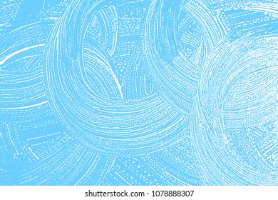 Natural soap texture. Actual light blue foam trace background. Artistic pleasing soap suds. Cleanliness, cleanness, purity concept. Vector illustration.