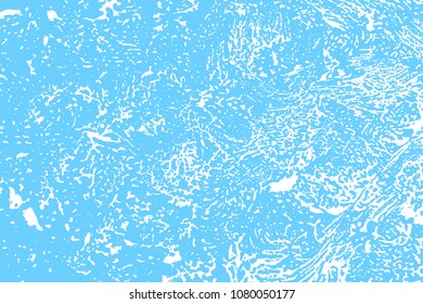 Natural soap texture. Actual light blue foam trace background. Artistic mesmeric soap suds. Cleanliness, cleanness, purity concept. Vector illustration.