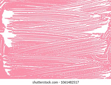 Natural soap texture. Admirable bright pink foam trace background. Artistic fetching soap suds. Cleanliness, cleanness, purity concept. Vector illustration.
