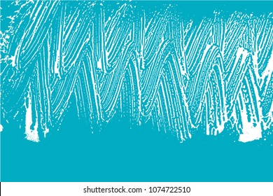 Natural soap texture. Admirable green blue foam trace background. Artistic impressive soap suds. Cleanliness, cleanness, purity concept. Vector illustration.